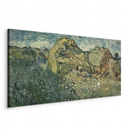 Taulu - Vincent Van Gogh – Field with Wheat Stacks