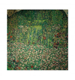 Canvas Print - Gustav Klimt – Gartenlandschaft mit Bergkuppe