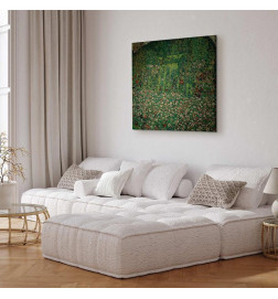 Tablou - Gustav Klimt – Gartenlandschaft mit Bergkuppe
