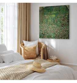 Cuadro - Gustav Klimt – Gartenlandschaft mit Bergkuppe
