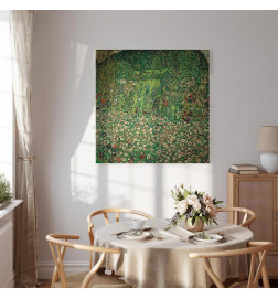 Tablou - Gustav Klimt – Gartenlandschaft mit Bergkuppe