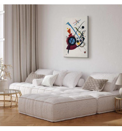 Leinwandbild - Wassily Kandinsky – Violett