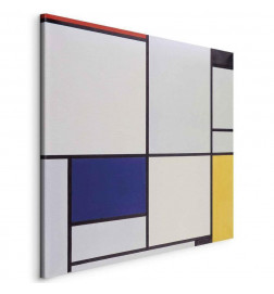 Leinwandbild - Piet Mondrian – Tableau I