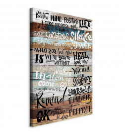 Quadro - Positive Affirmations