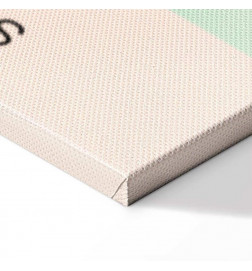 Paveikslas - Cherry Breeze - Pastel Gradient in Delicate Retro Colors