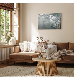 Schilderij - Butterfly Weave (1 Part) Wide