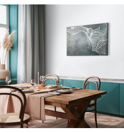 Canvas Print - Butterfly Weave (1 Part) Wide