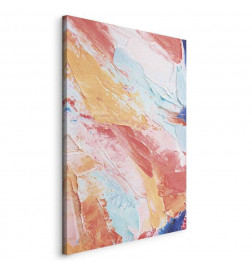 Quadro - Spring Shades - A Colorful Mix of Warm and Cool Tones on Canvas