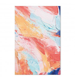 Quadro - Spring Shades - A Colorful Mix of Warm and Cool Tones on Canvas