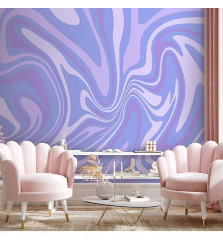 Fototapet - Purple Composition - Abstract Background in Violet-Purple-Lavender Hues