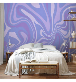 Fotobehang - Purple Composition - Abstract Background in Violet-Purple-Lavender Hues