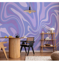 Fototapet - Purple Composition - Abstract Background in Violet-Purple-Lavender Hues