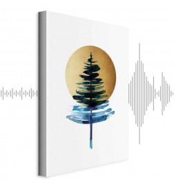 Canvas Print - Sunny Winter (1 Part) Vertical