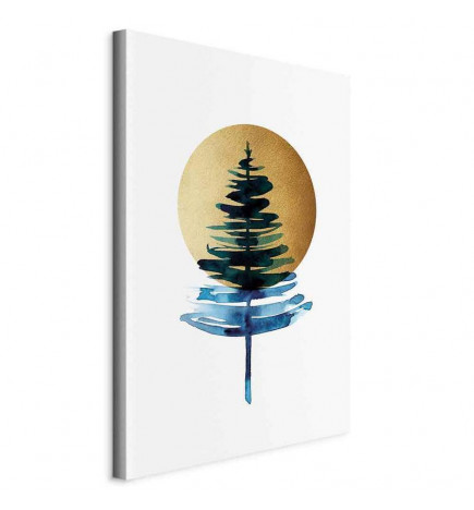 Canvas Print - Sunny Winter (1 Part) Vertical