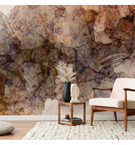 Papier peint - Woven With Roses