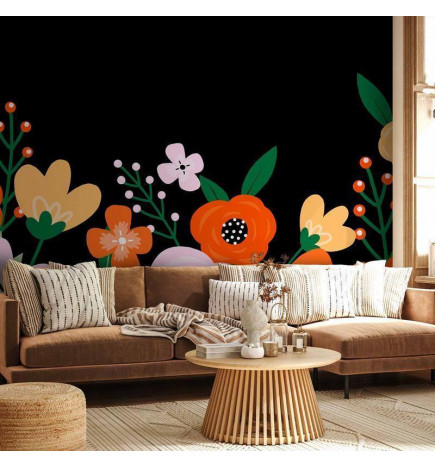 Mural de parede - Colorful Bloom - Second Variant