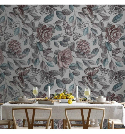 Fototapet - Rustic Mosaic