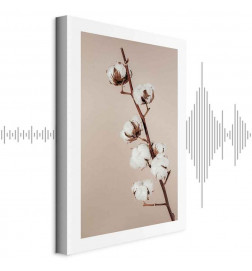 Quadro - Softness of Cotton (1 Part) Vertical