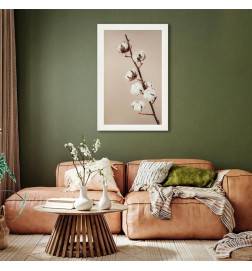 Cuadro - Softness of Cotton (1 Part) Vertical