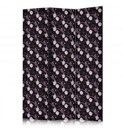 Pertvara - Birds Among Flowers - Pheasants Amidst Peonies - Purple