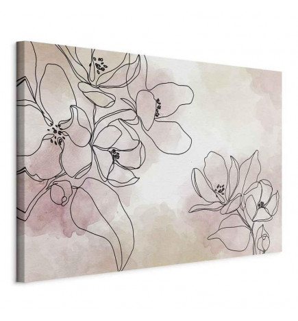 Schilderij - Peaceful Composition (1 Part) Wide