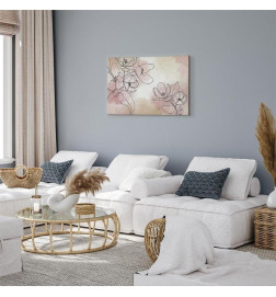 Schilderij - Peaceful Composition (1 Part) Wide