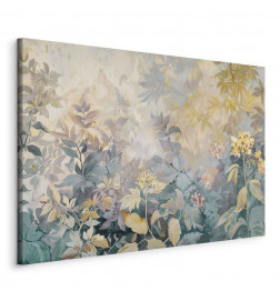 Tableau - Tapestry Pattern with a Meadow and Flowers Kilim with a Spring Motif