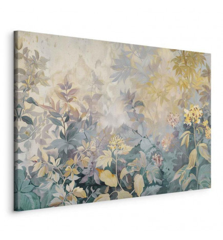 Paveikslas - Tapestry Pattern with a Meadow and Flowers Kilim with a Spring Motif