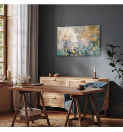 Quadro - Tapestry Pattern with a Meadow and Flowers Kilim with a Spring Motif