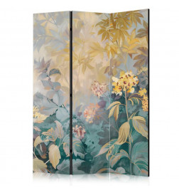 Aizslietnis - Tapestry Pattern With Meadow and Flowers - Kilim With Spring Motif