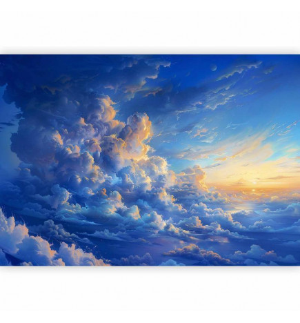 Fotobehang - When the Sky Becomes a Canvas: Artistic Creation of Nature in the Clouds
