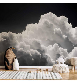 Mural de parede - Discover the Endless Play of Sunlight – Clouds and Shadows in the Sky