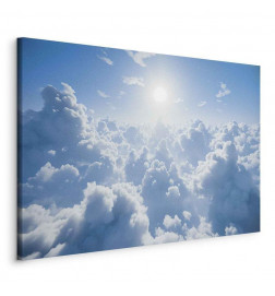 Canvas Print - Heavenly Calm: Warm Rays of the Sun