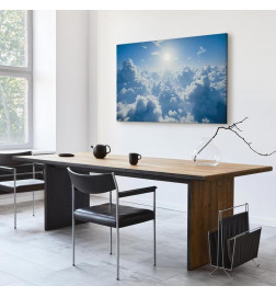 Canvas Print - Heavenly Calm: Warm Rays of the Sun