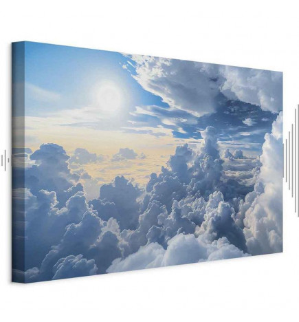 Glezna - Symphony of Light: Sun and Clouds Collaborating on a Beautiful Sky