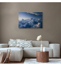 Cuadro - Aerial Landscapes: Rays Lighting Up Fluffy Cloud Formations