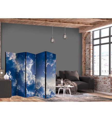 Vouwscherm - Starry Clouds and Delicate Light Over a Corner of the Sky