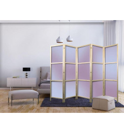 Japanese Room Divider - Complex Gradient - Gradient Composition in Nostalgic Colors