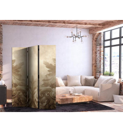 Paravan - Carved Baroque Ornaments - Rich Composition in Sepia Colors