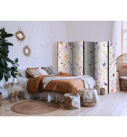 Pertvara - Terrazzo in Confetti Style - Violet-Pink - Colorful Pattern