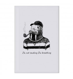 Quadro - Im Not Smoking Im Breathing (1 Part) Vertical