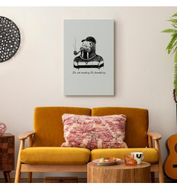 Canvas Print - Im Not Smoking Im Breathing (1 Part) Vertical