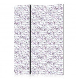 Španska stena - Fish in Subdued Colors - Shoal of Small Fish in Light Purple and Delicate Pink Against Gray Waves