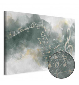 Canvas Print - Melody of the Psalm (1 Part) Wide