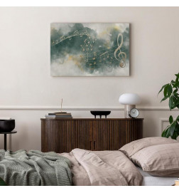 Canvas Print - Melody of the Psalm (1 Part) Wide