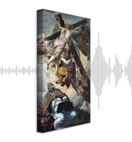 Schilderij - Tintoretto – Apparition of the Cross to St Peter