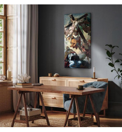 Schilderij - Tintoretto – Apparition of the Cross to St Peter