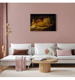 Seinapilt - Vincent Van Gogh – Still life with yellow straw hat