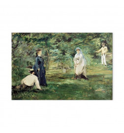 Quadro - Edouard Manet – The Croquet Party in Paris