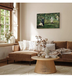 Quadro - Edouard Manet – The Croquet Party in Paris